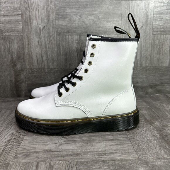 Dr. Marten's Zavala Women's size 8 White Combat Boot - Picture 5 of 8